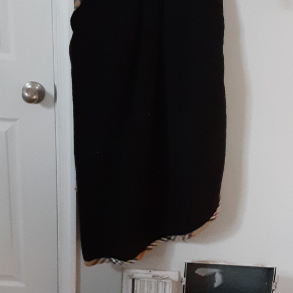 Burberry style wrap or shawl